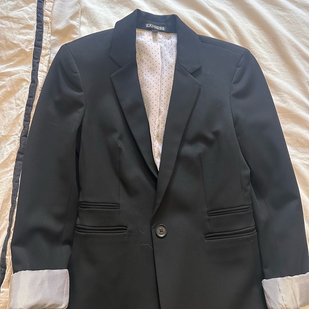 Express Black Blazer